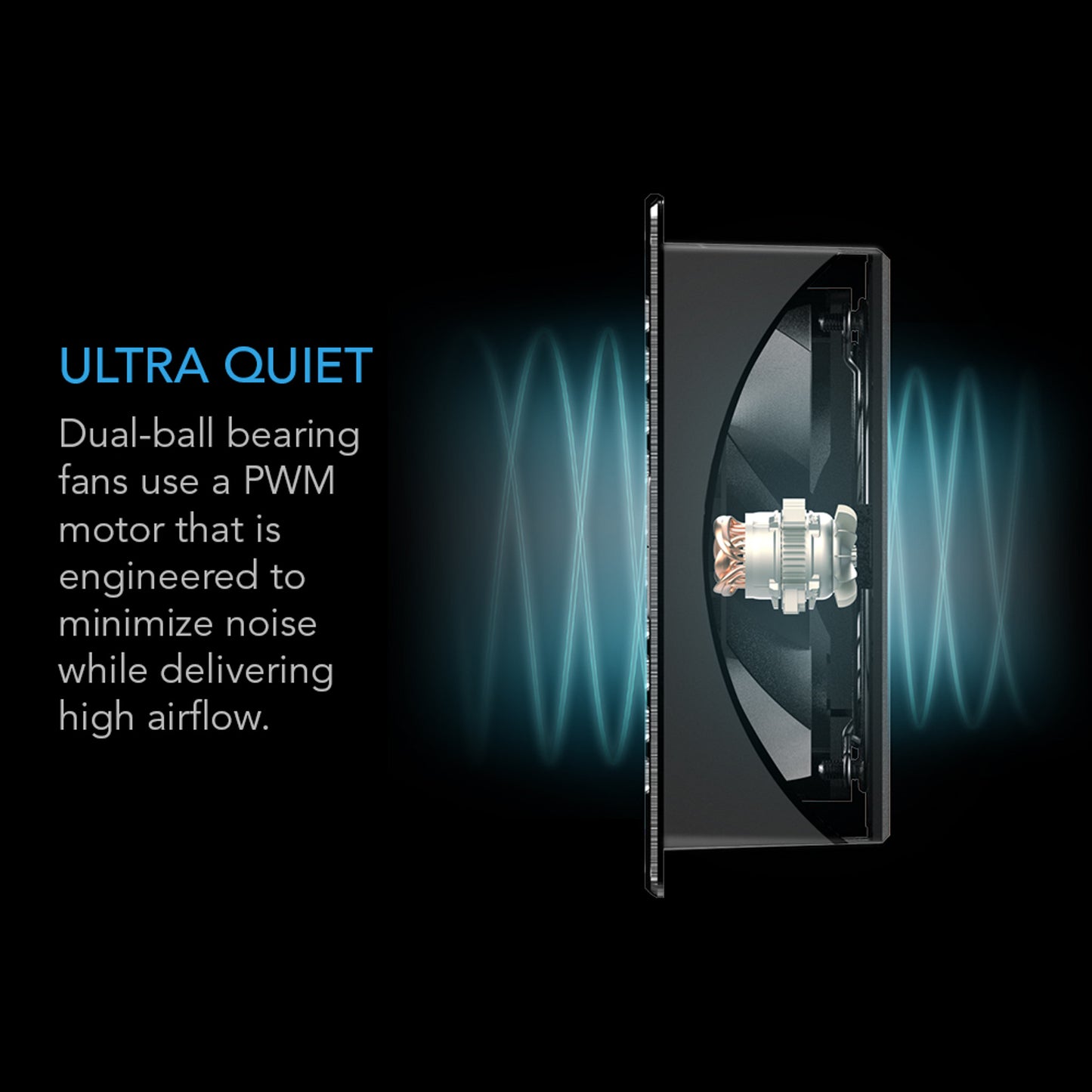 Airframe T7-N White, Av Equipment Closet And Room Fan System 17", Intake