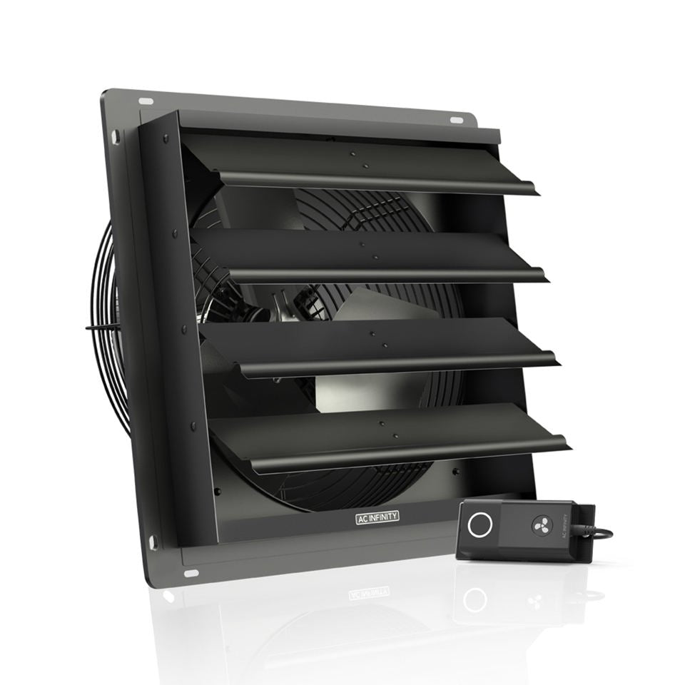 Airlift S14, Shutter Exhaust Ventilation Fan 14", Speed Controller