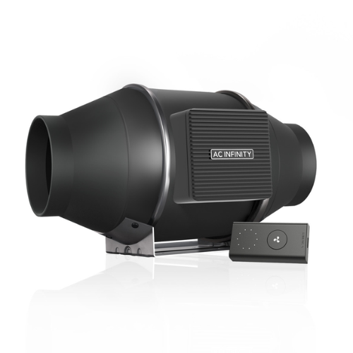 Cloudline S4, Quiet Inline Duct Fan System with Speed Controller, 4 Inch