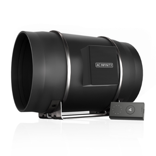 Cloudline S10, Quiet Inline Duct Fan System with Speed Controller, 10 Inch