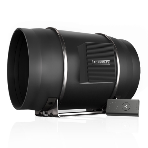 Cloudline S12, Quiet Inline Duct Fan System with Speed Controller, 12 Inch