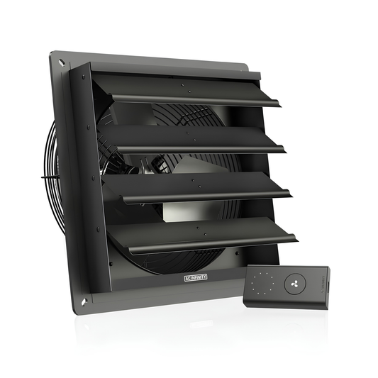 Airlift S12, Shutter Exhaust Ventilation Fan 12", Speed Controller