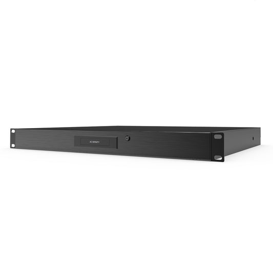 Heavy-Duty Rack Drawer With Aluminum Faceplate, 1U