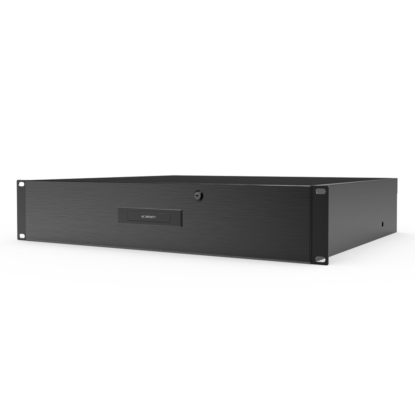 Heavy-Duty Rack Drawer With Aluminum Faceplate, 2U