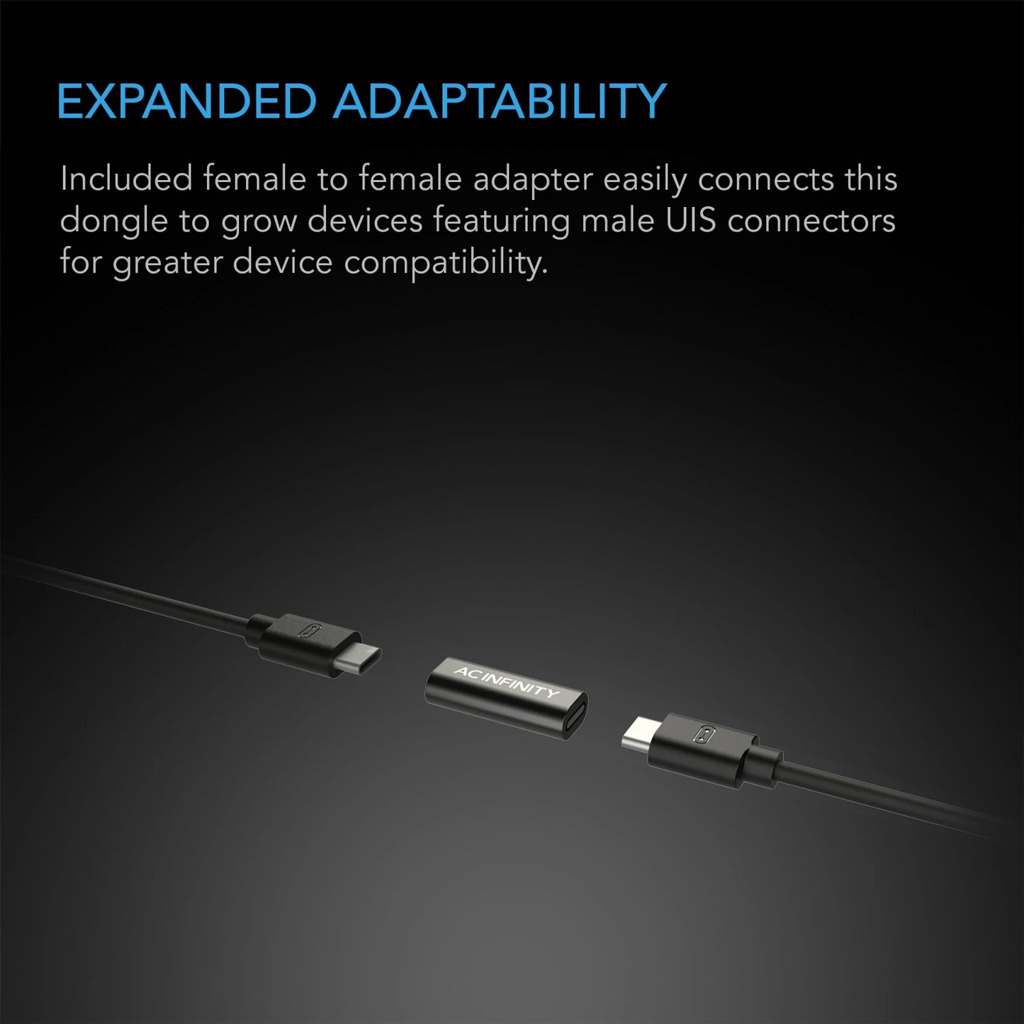 Uis 2-In-1 Splitter, Daisy-Chain Adapter Dongle