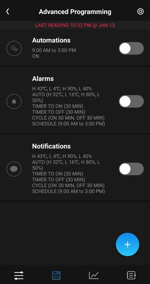 Controller 67, Temperature and Humidity Fan Controller, with Scheduling, Cyles, Dynamic Speed, Data App