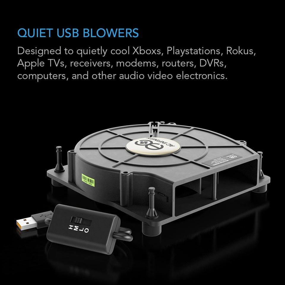 Multifan S2, Quiet USB Cooling Blower, 120MM