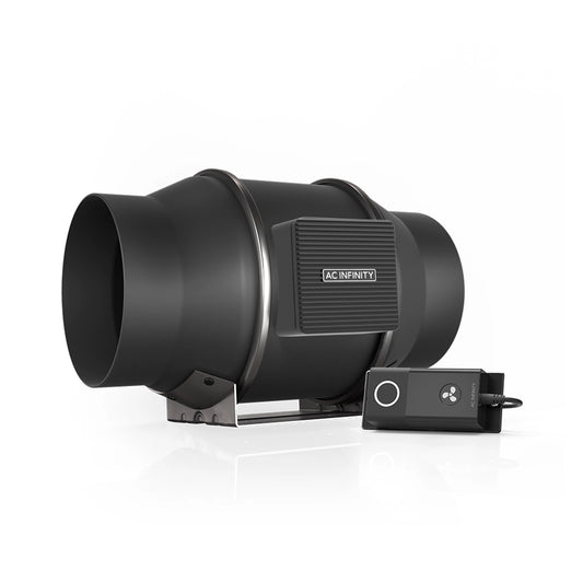 Cloudline S6, Quiet Inline Duct Fan System with Speed Controller, 6 Inch