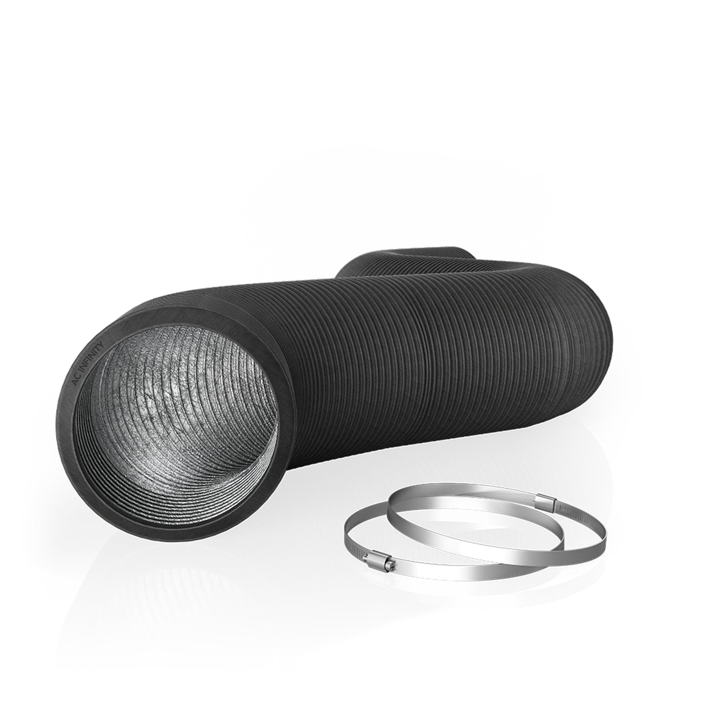 AC Infinity Flexible Four Layer Ducting, 25 Feet Long, 8 Inch