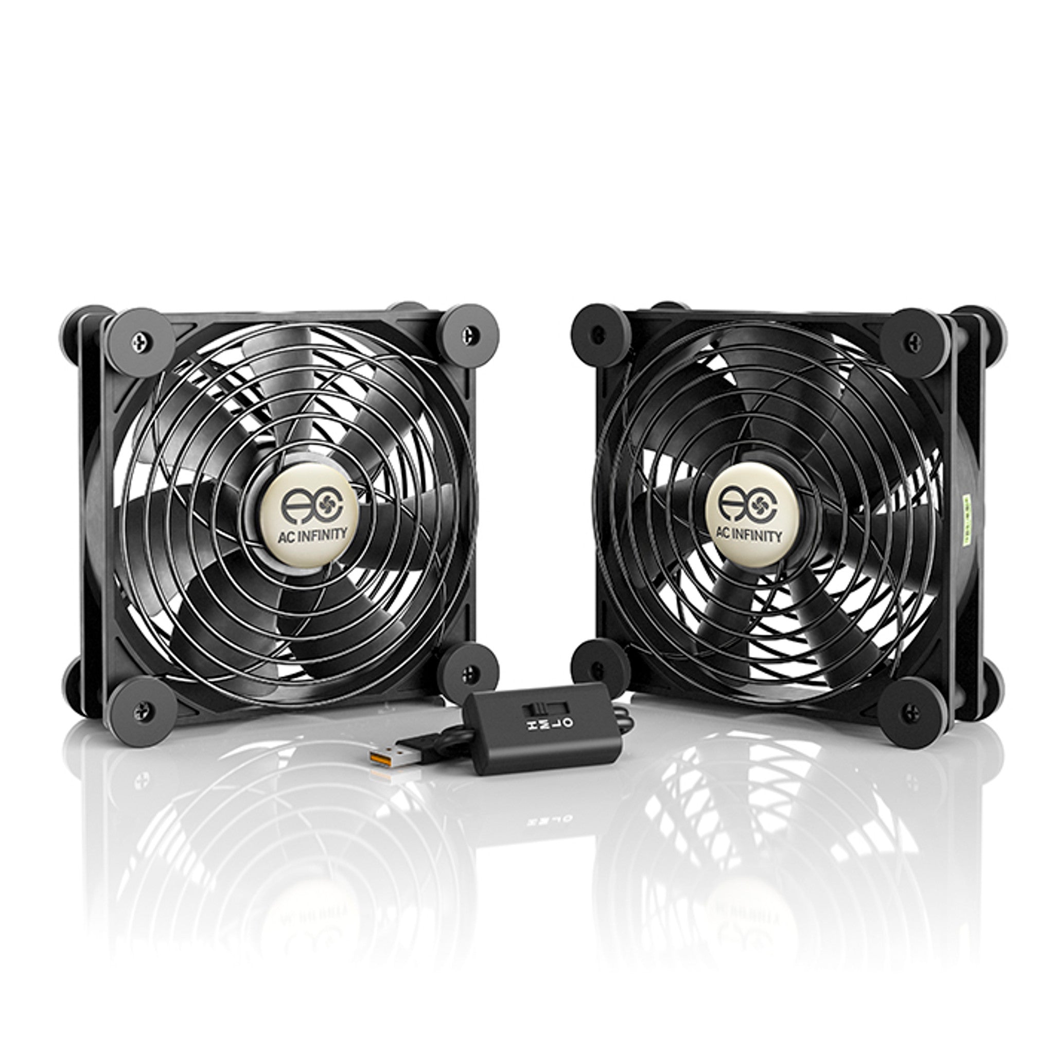 Fan Multi View Multifan S7, Quiet USB Cooling Fan, Dual 120MM – Enviro Advance