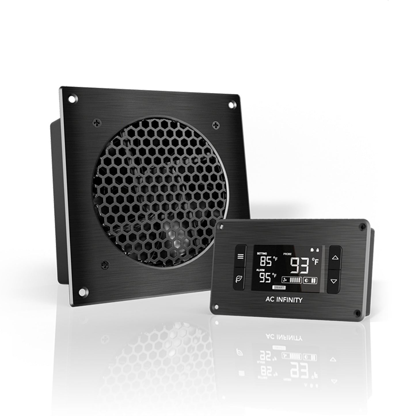 Airplate T3, Home Theatre and AV Quiet Cabinet Cooling Fan System, 6 Inch