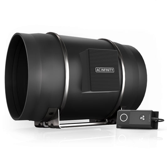 Cloudline S12, Quiet Inline Duct Fan System with Speed Controller, 12 Inch