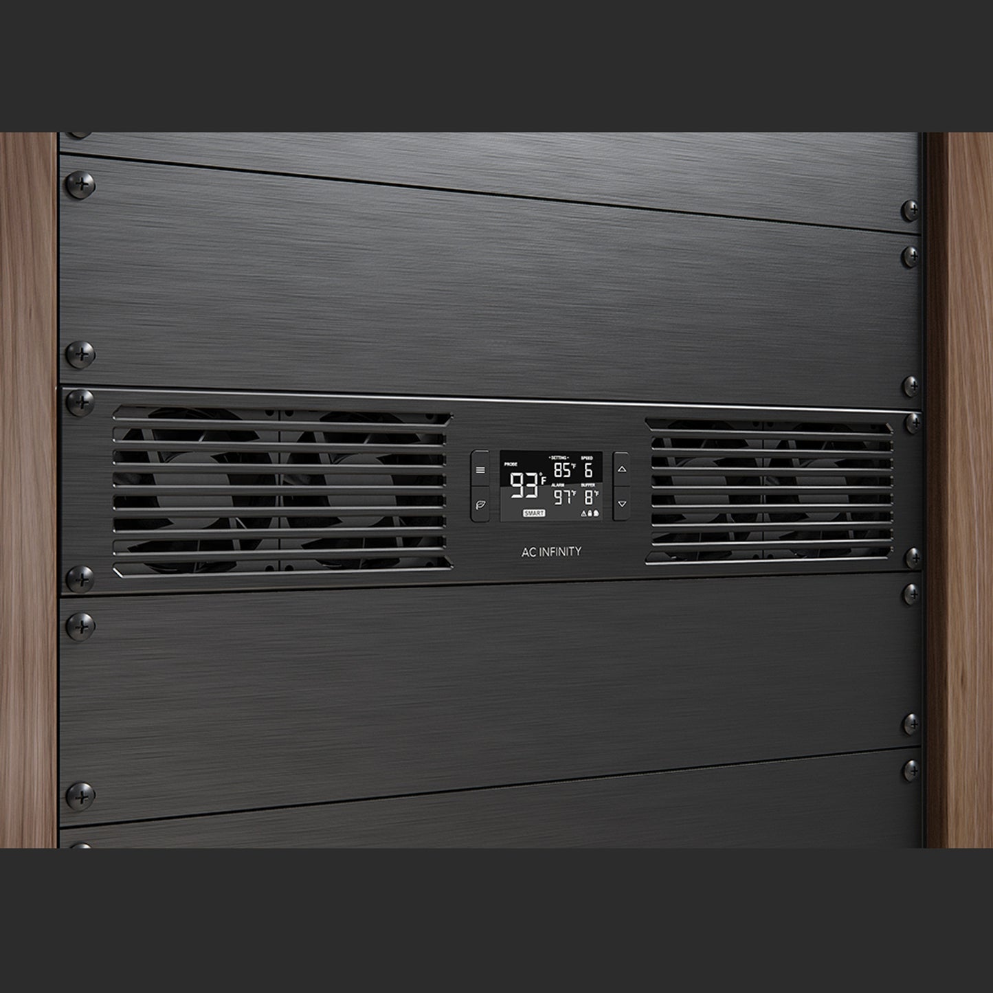 Cloudplate T7, Quiet Rack Cooling Fan System 2U, Exhaust